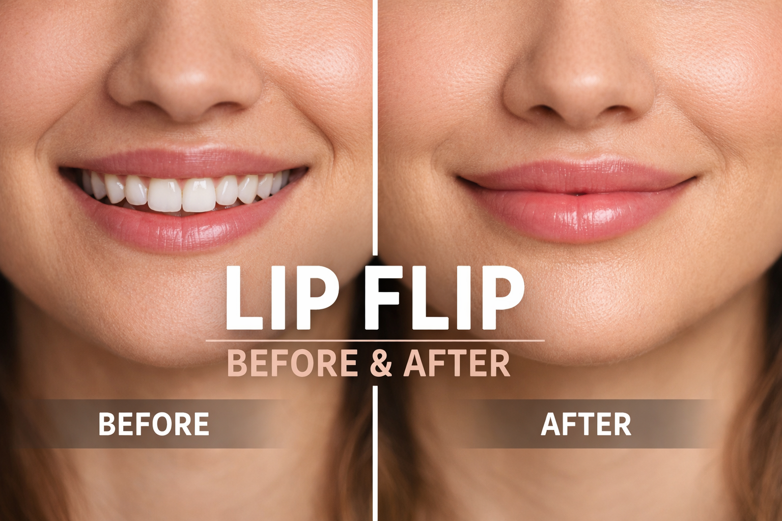 Lip Flip Before and After: What Really Changes?