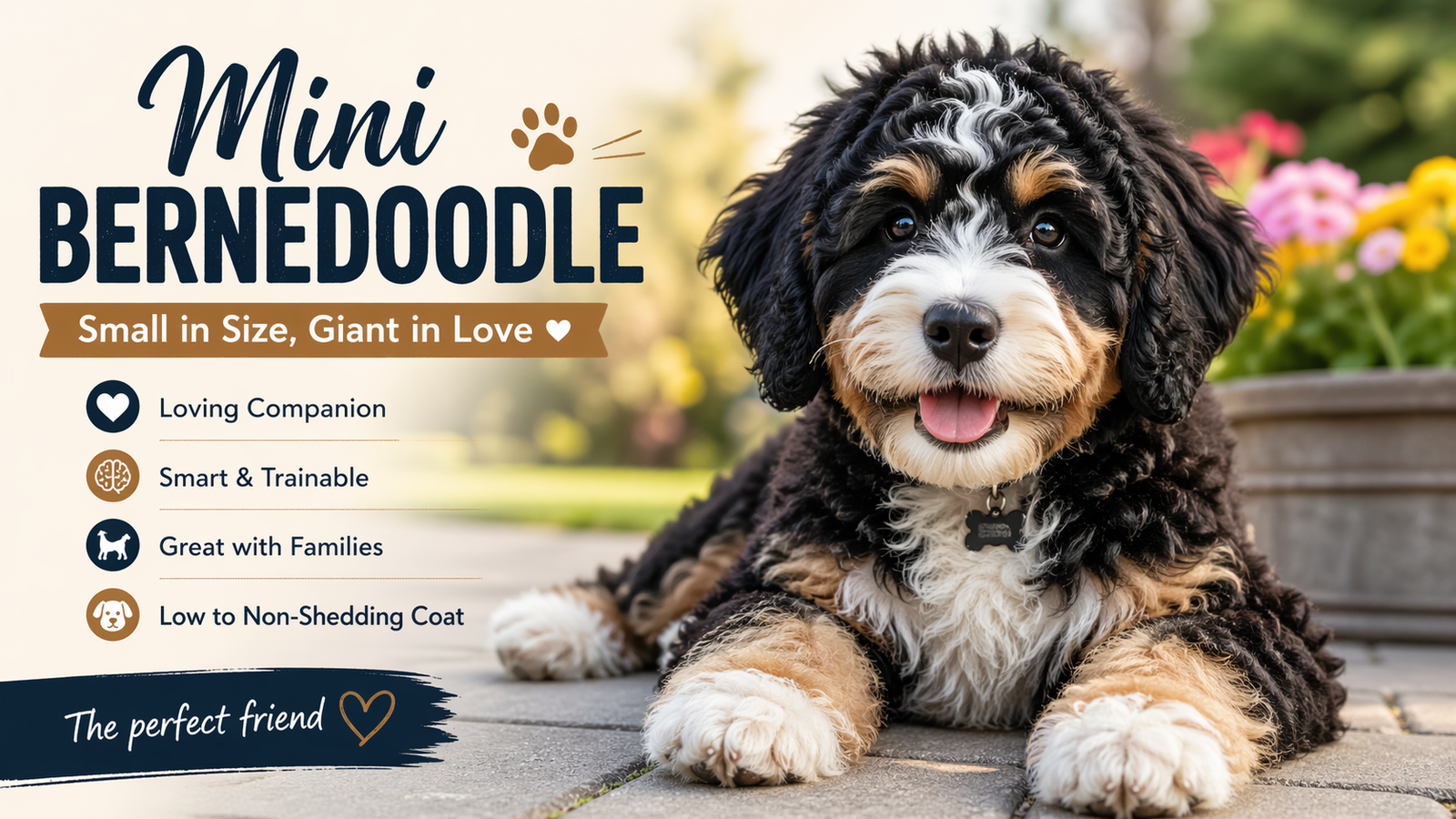 Mini Bernedoodle: A Dog That Feels Like Home