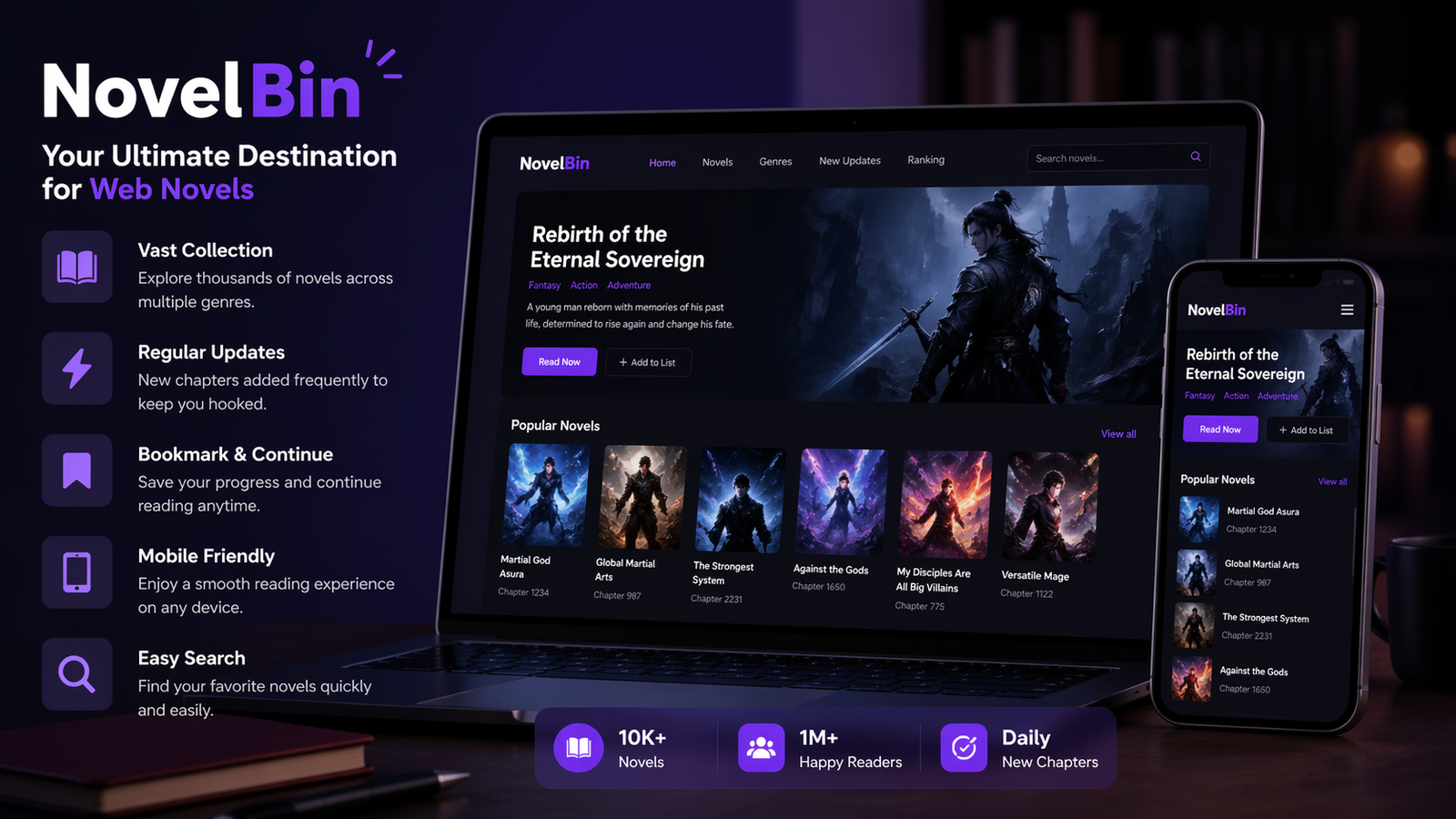 NovelBin — late-night reading, random clicks… and suddenly you’re hooked