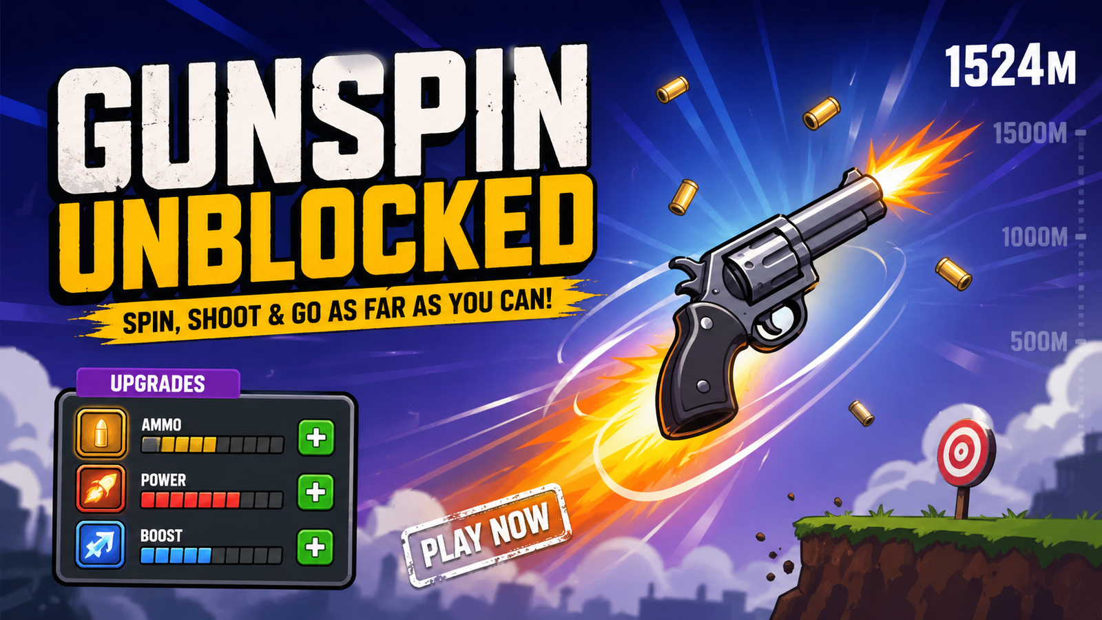 Gunspin Unblocked — A Surprisingly Addictive Little Time-Waster