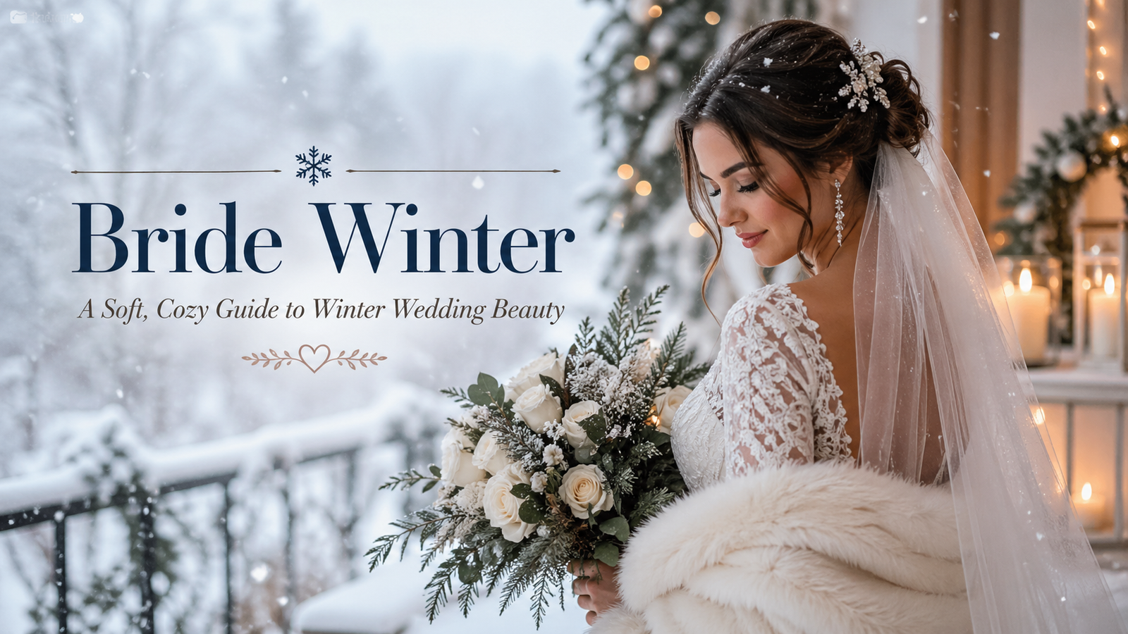 Bride Winter: A Soft, Cozy Guide to Winter Wedding Beauty