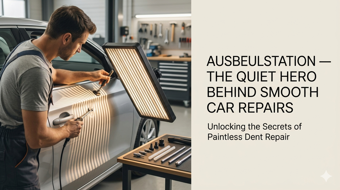 Ausbeulstation — The Quiet Hero Behind Smooth Car Repairs