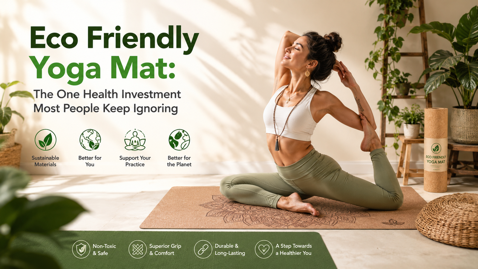 eco friendly yoga mat