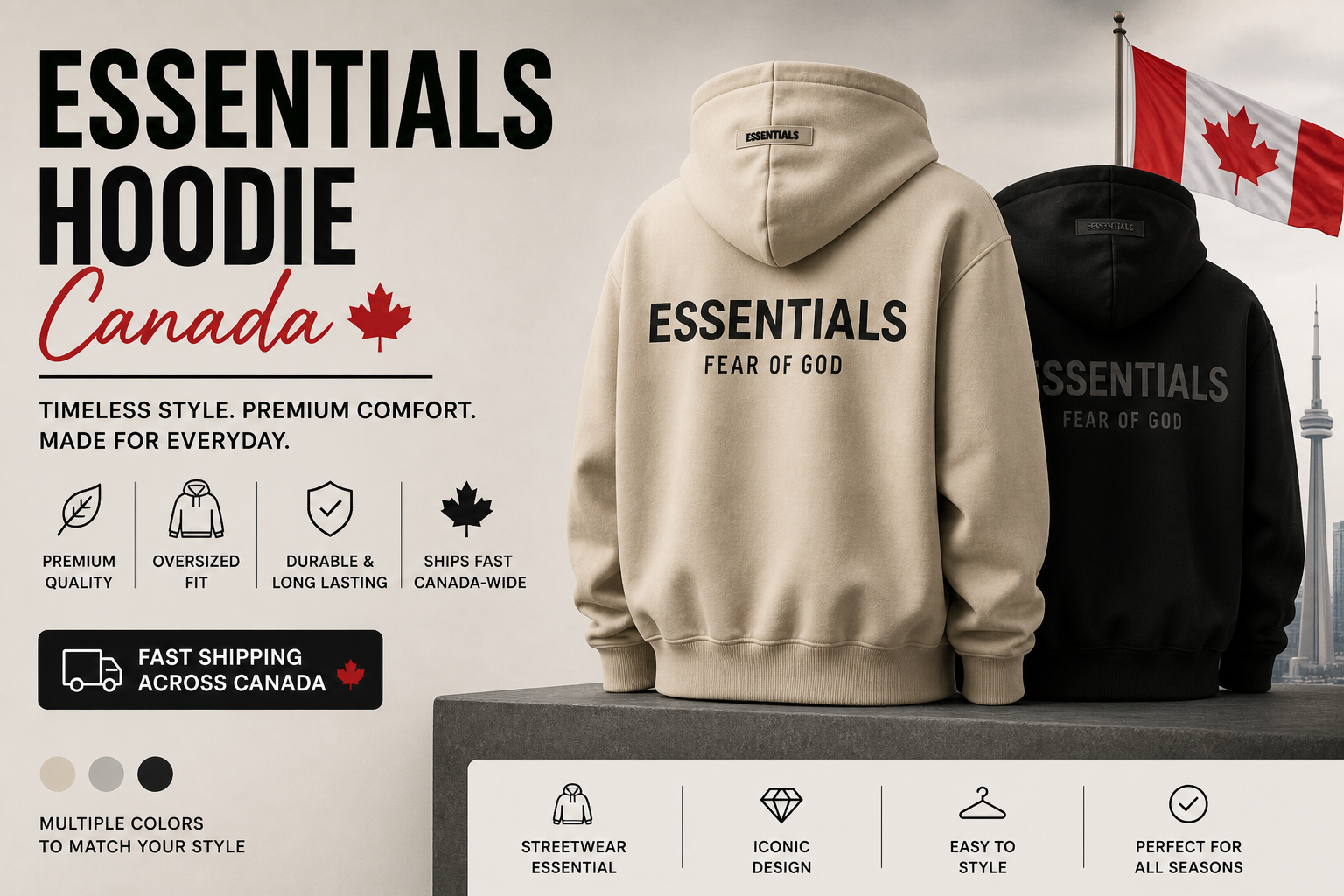 Essentials Hoodie Canada