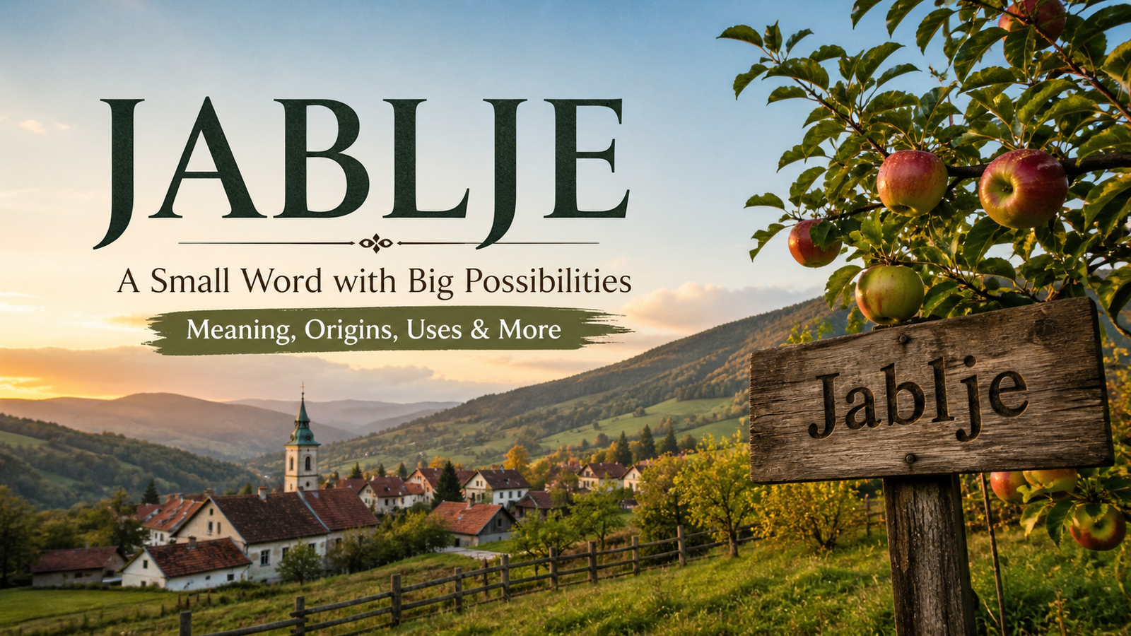 Jablje — What Even Is It? A Quiet Little Word With Layers