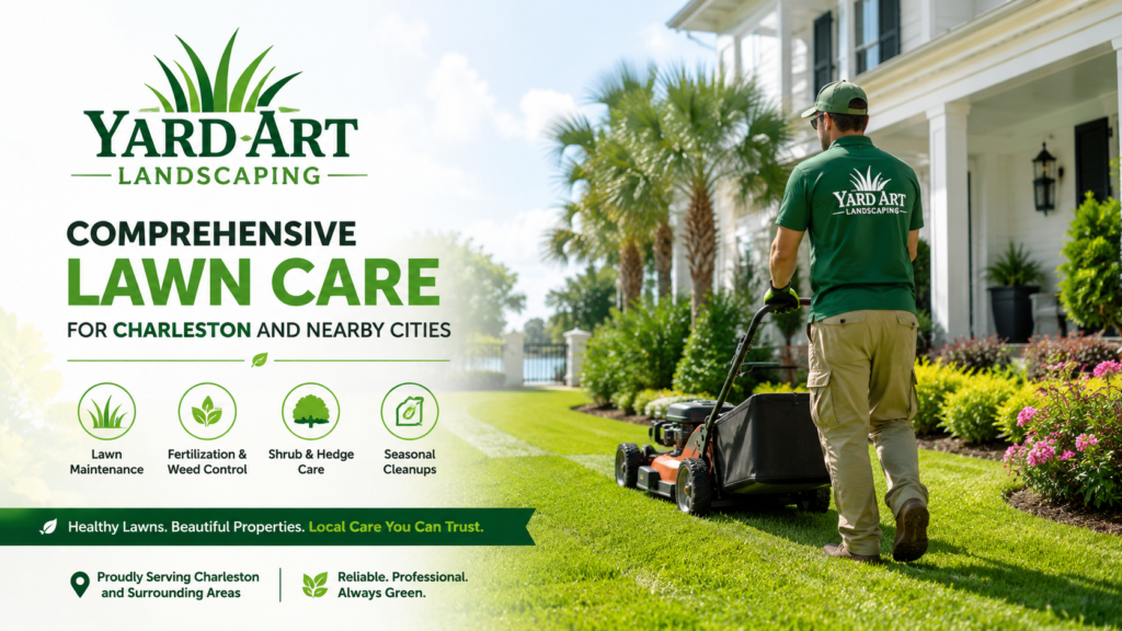 Yard Art Landscaping: Comprehensive Lawn Care for Charleston and Nearby Cities